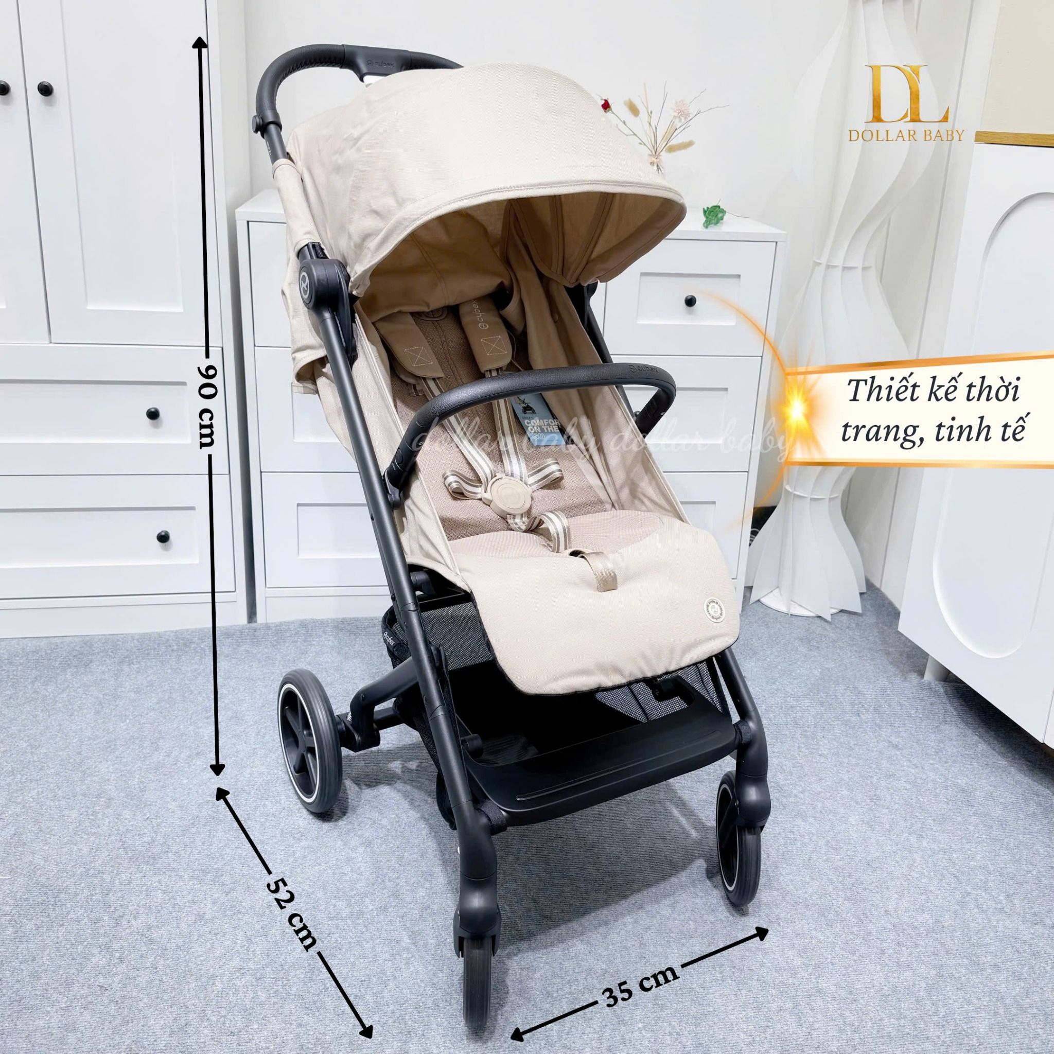  Xe Đẩy Gấp Gọn Cybex Beezy 