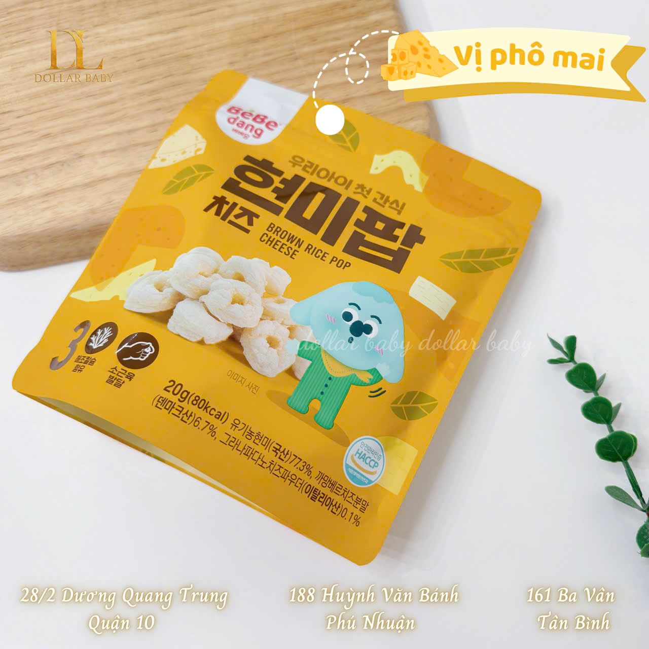  Thực Phẩm Bổ Sung Bánh Vòng Gạo Lứt Bebedang 