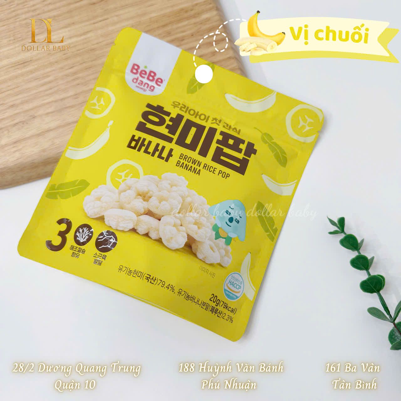  Thực Phẩm Bổ Sung Bánh Vòng Gạo Lứt Bebedang 