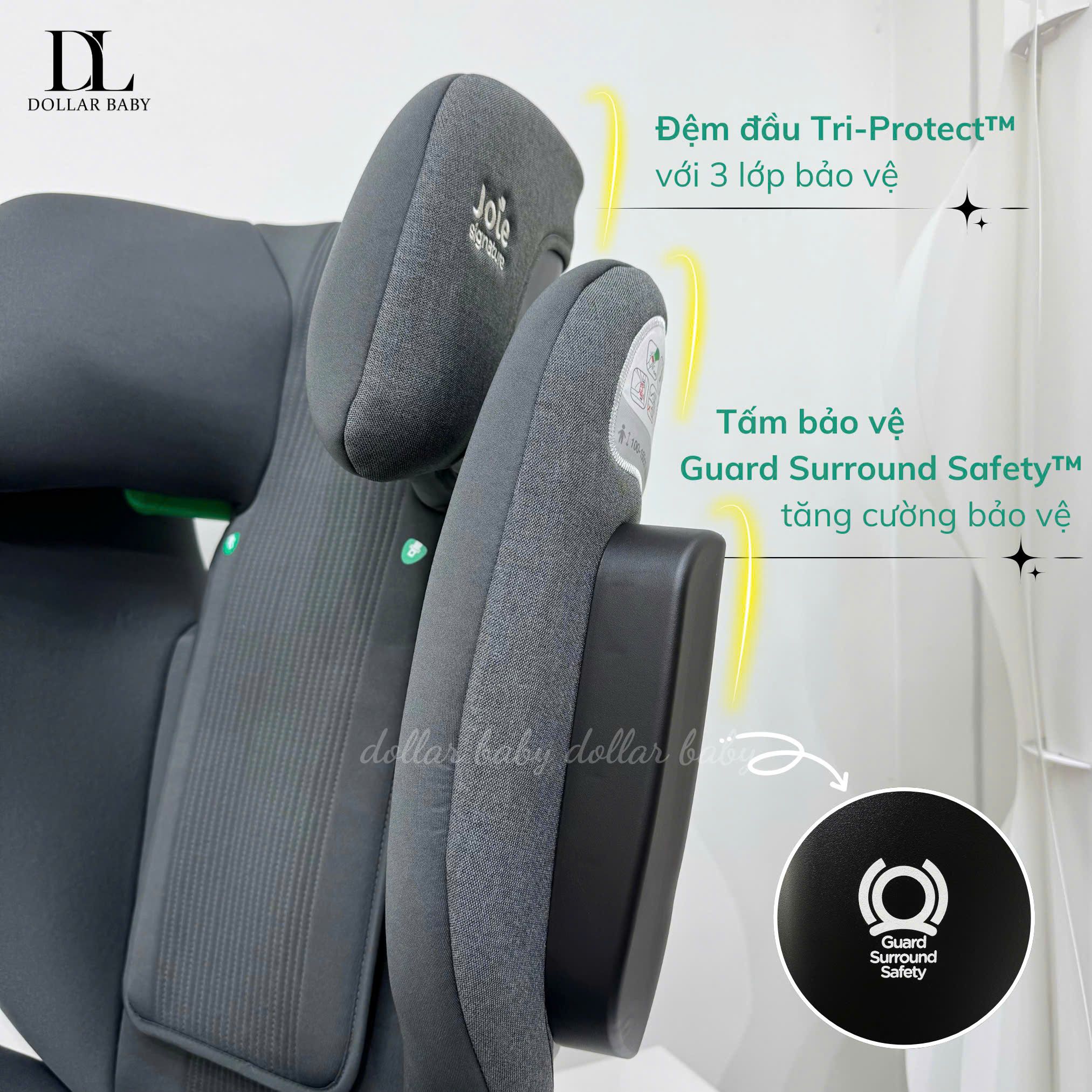  JOIE - Ghế ngồi Ô Tô i-Traver Signature cho bé từ 100 - 150cm 