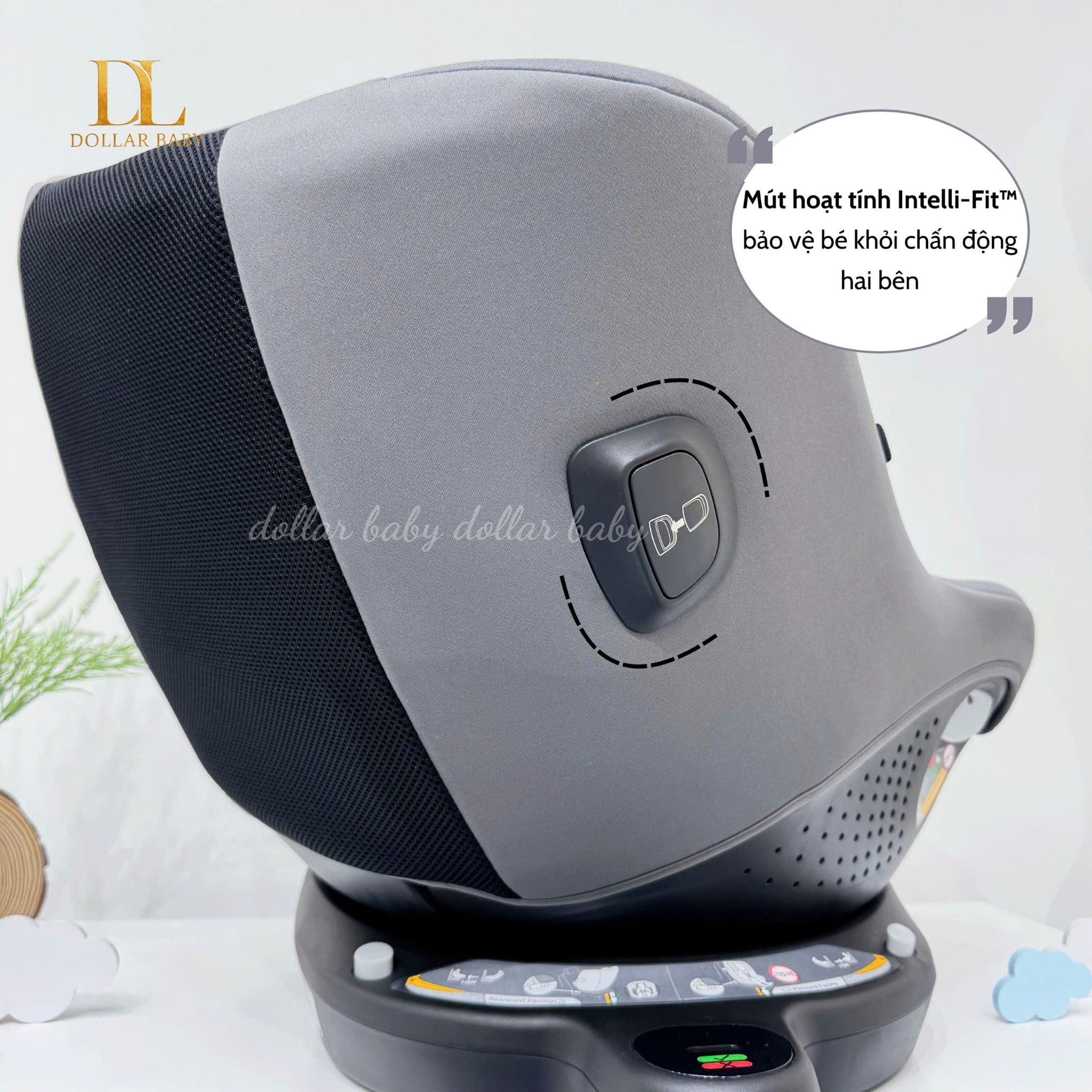  Ghế ô Tô Joie i-Pivot 360 ISOFIX 