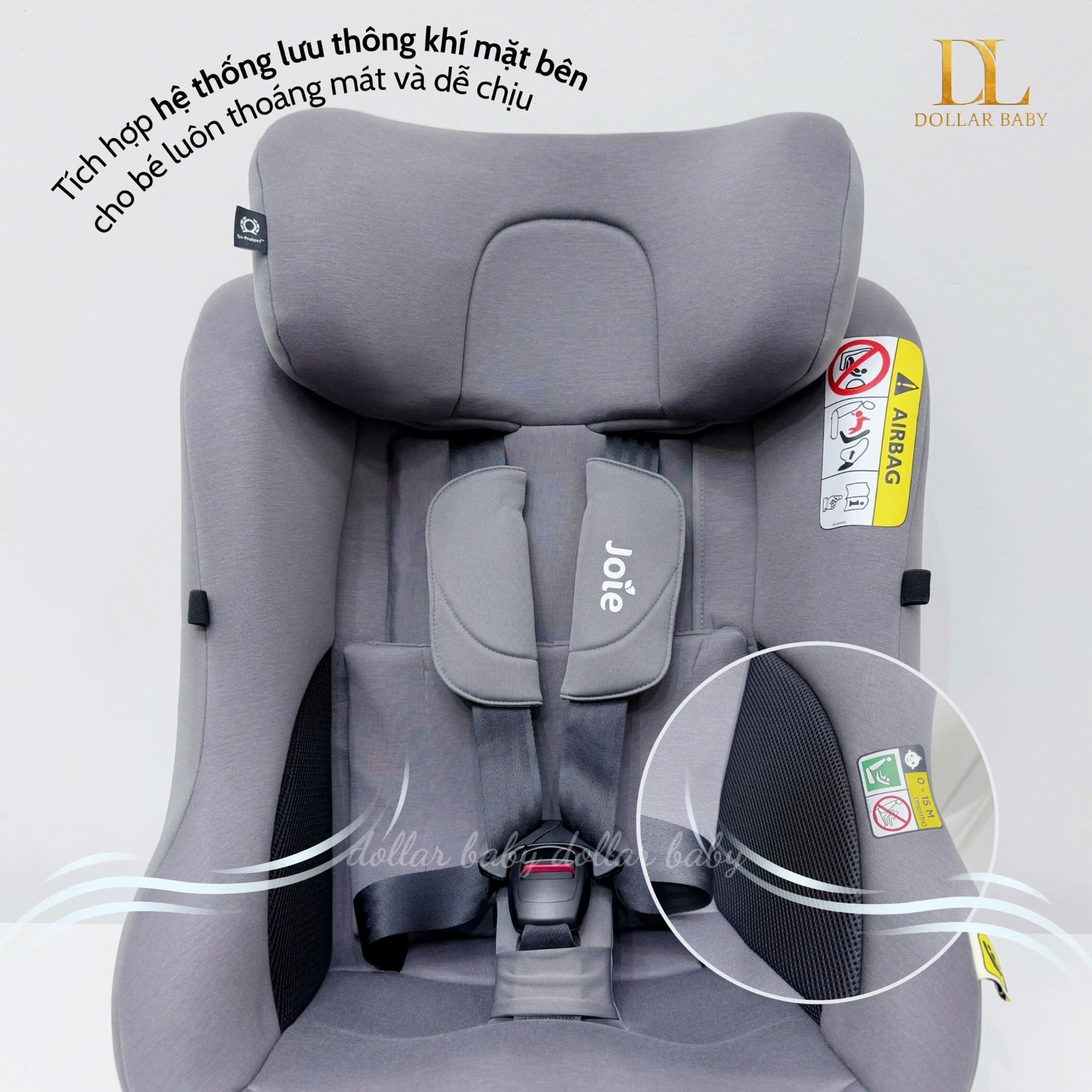  Ghế ô Tô Joie i-Pivot 360 ISOFIX 