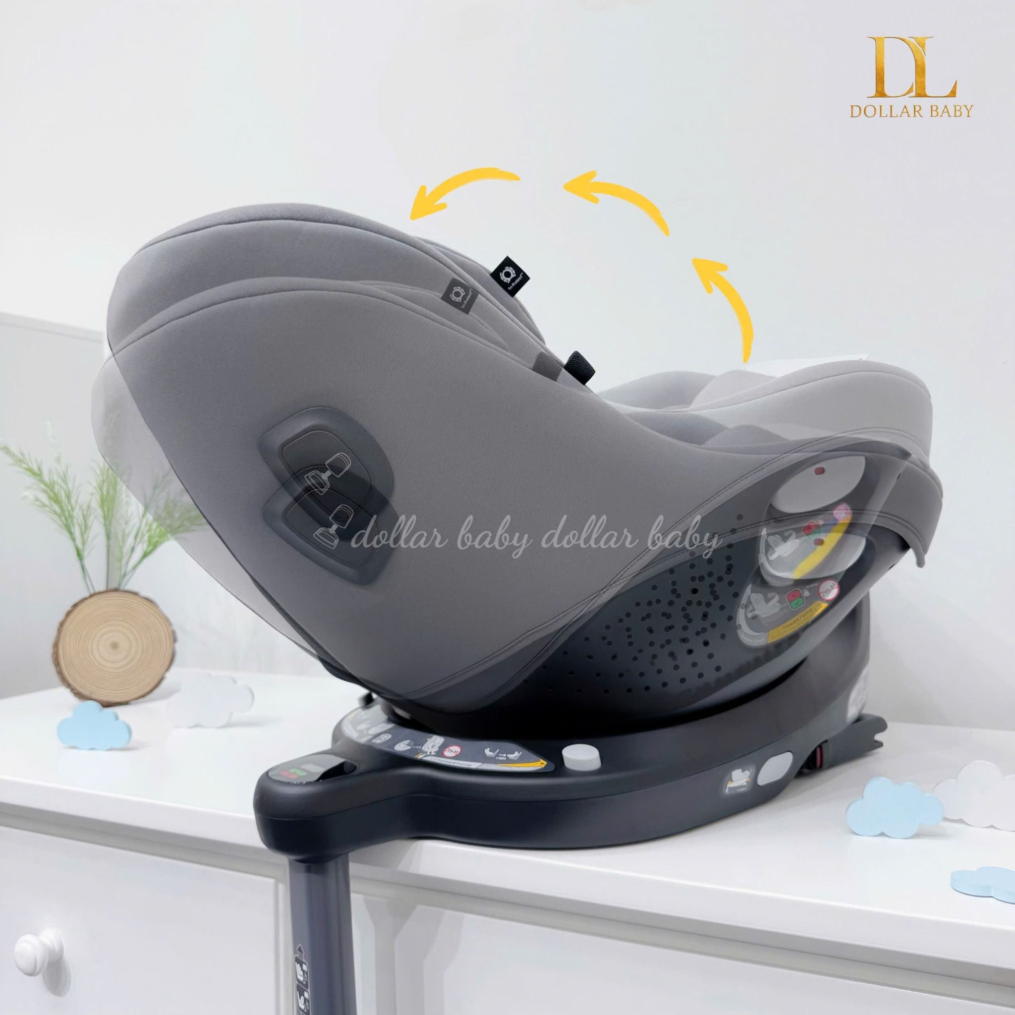  Ghế ô Tô Joie i-Pivot 360 ISOFIX 