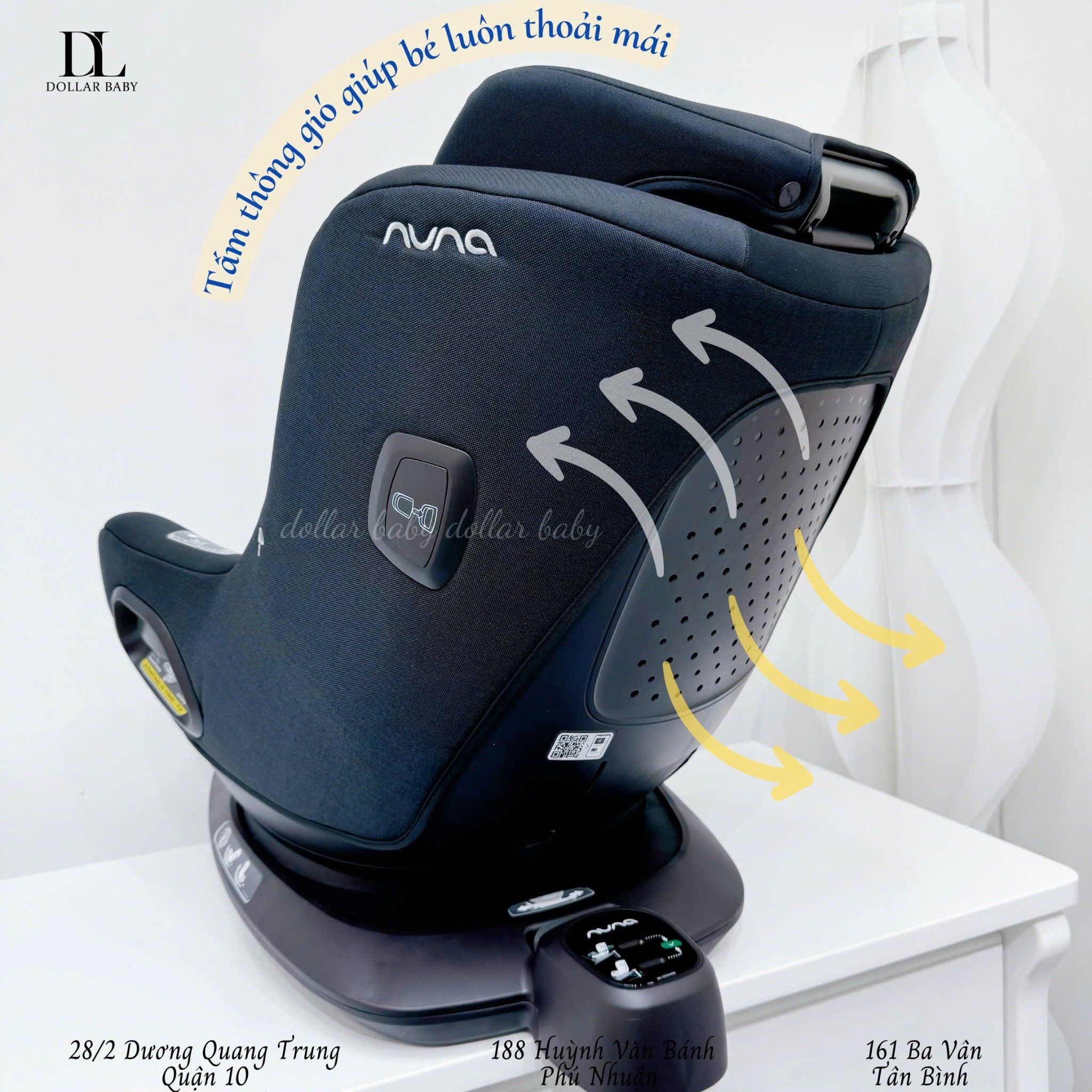  GHẾ NGỒI Ô TÔ NUNA PRUU 