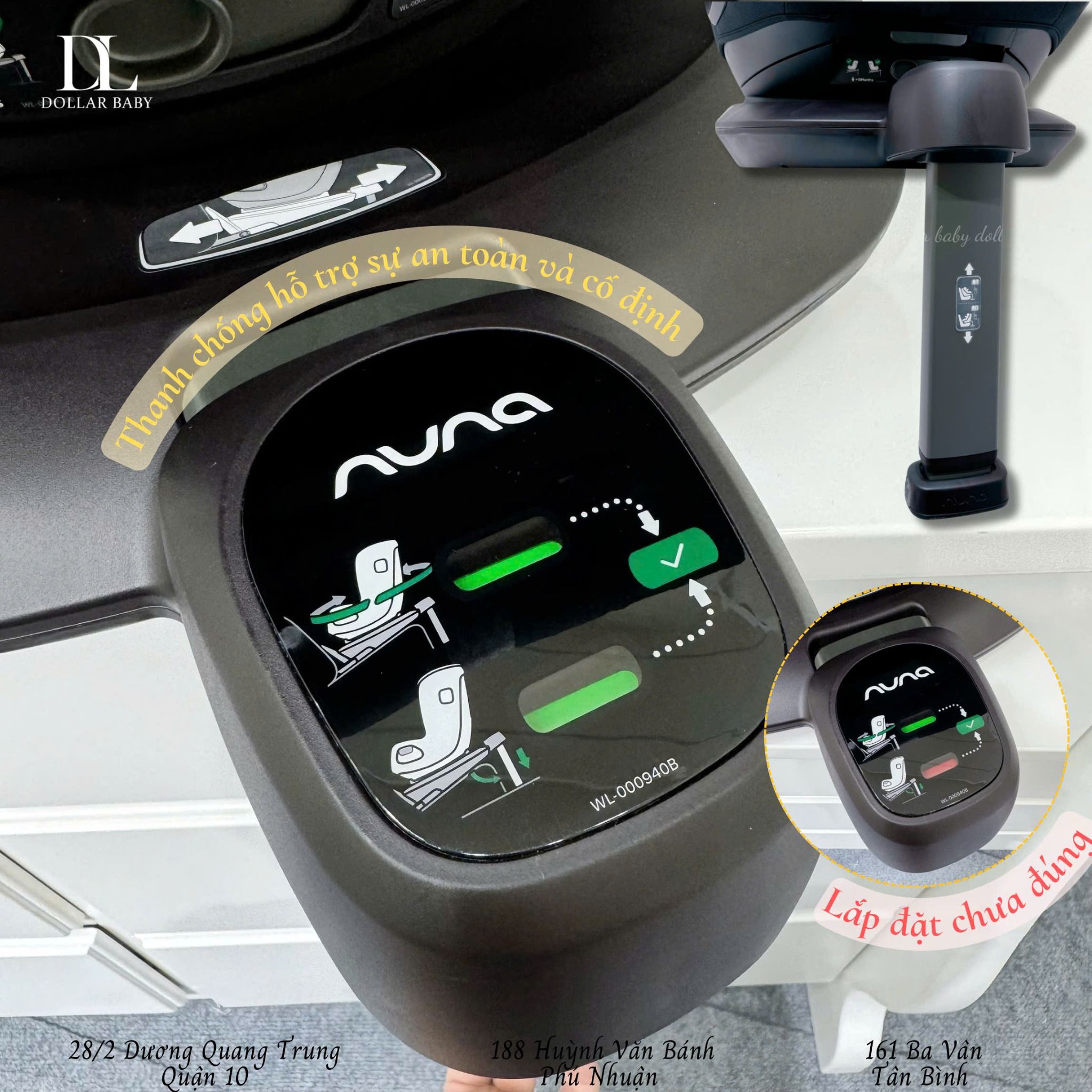  GHẾ NGỒI Ô TÔ NUNA PRUU 