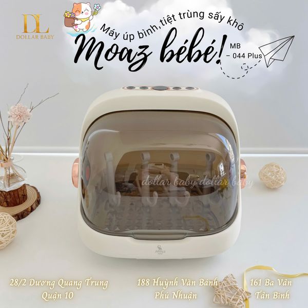  MOAZ BÉBÉ - Khay Úp Bình Sữa Tiệt Trùng - MB044 plus 