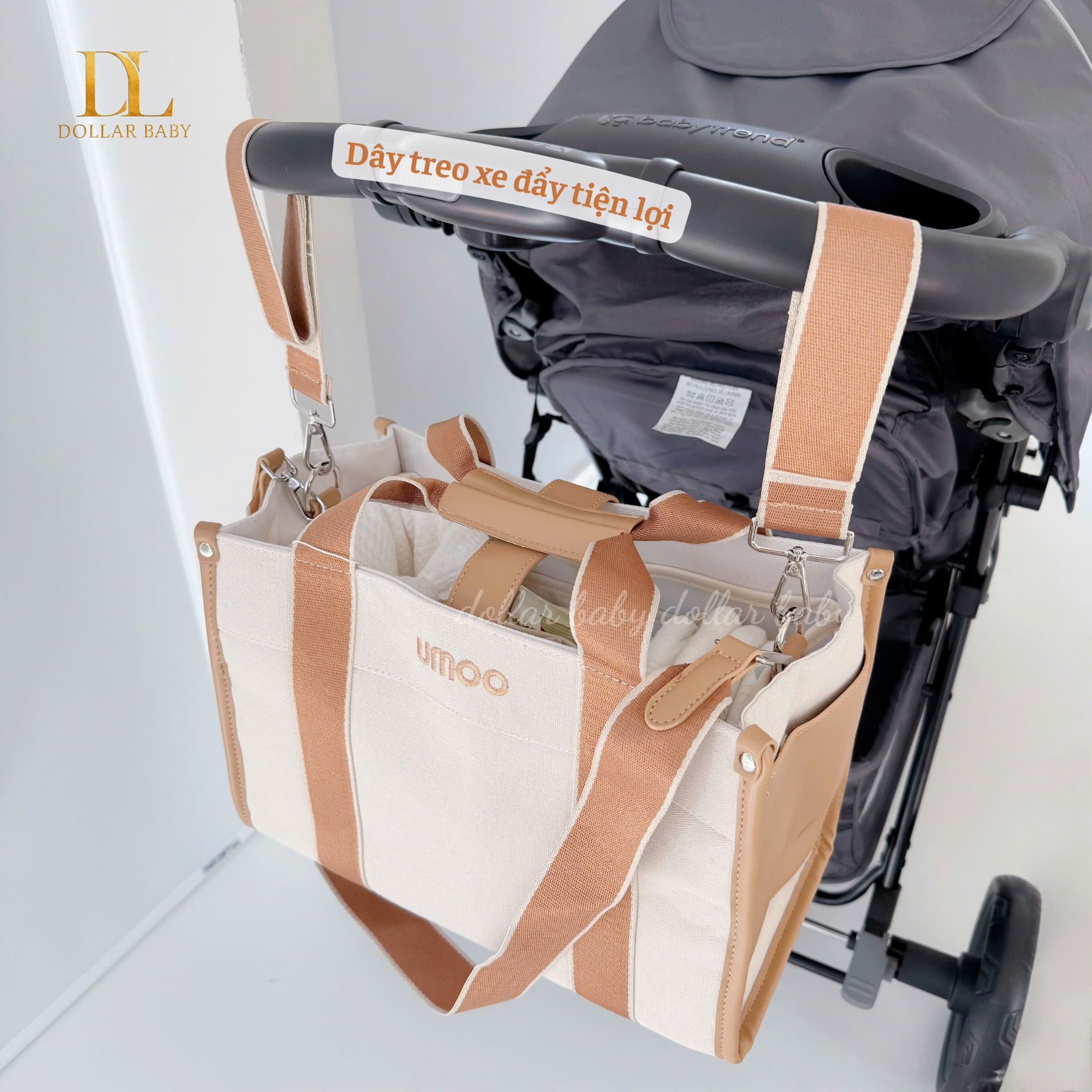  Túi bỉm sữa chia ngăn Umoo 06192 
