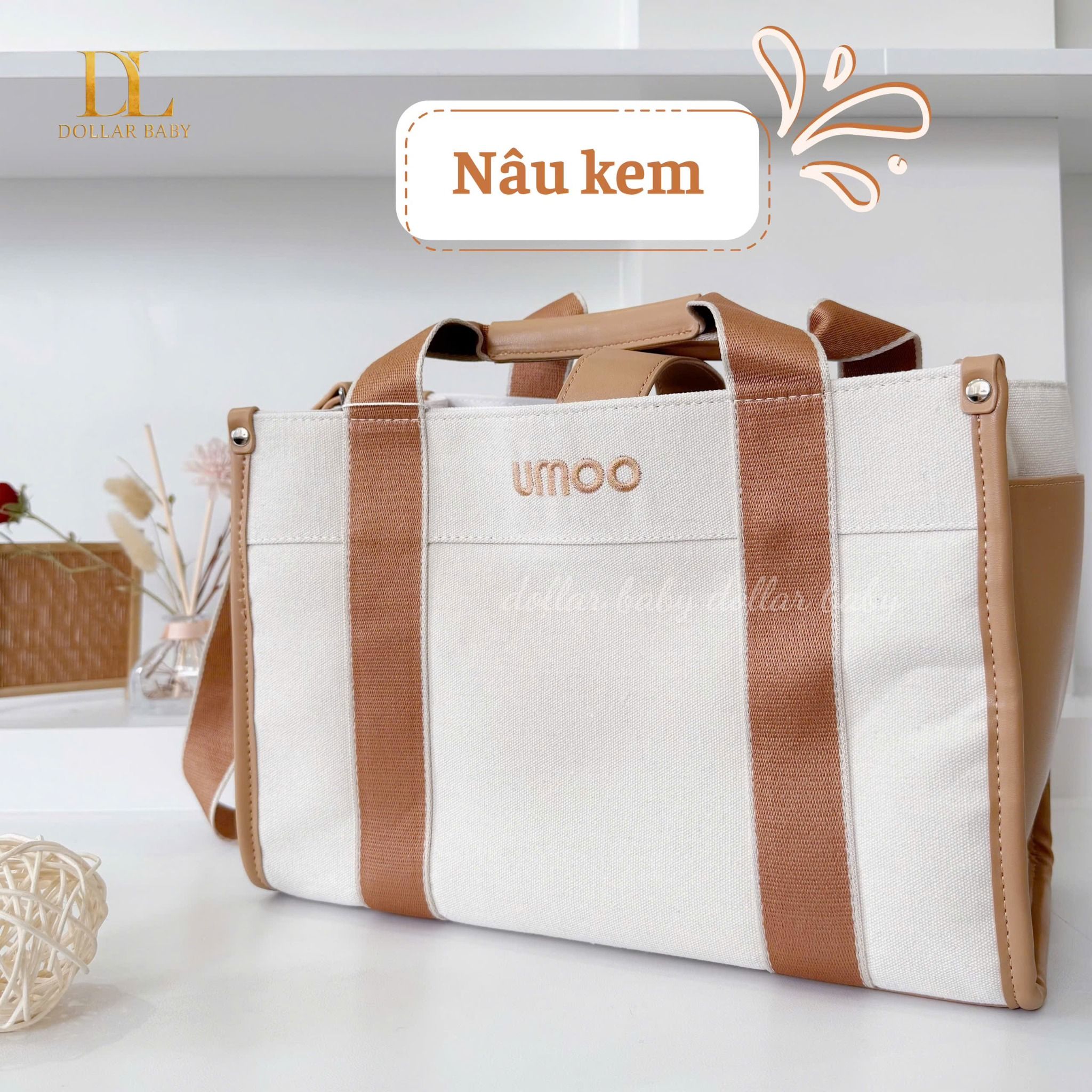  Túi bỉm sữa chia ngăn Umoo 06192 