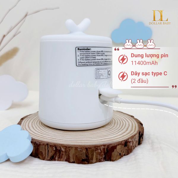  Máy hâm sữa cầm tay Jiffi 5.0 