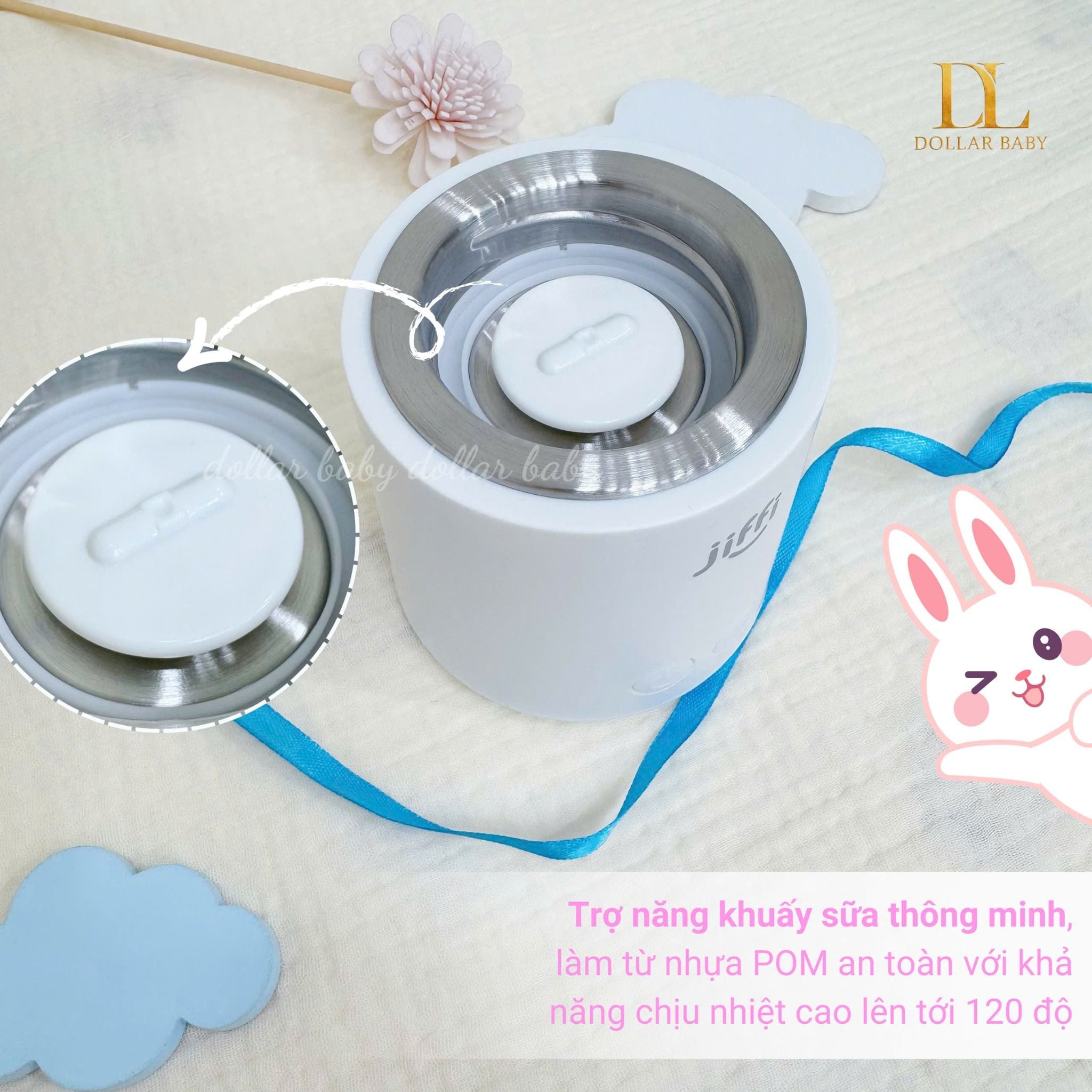  Máy hâm sữa cầm tay Jiffi 5.0 