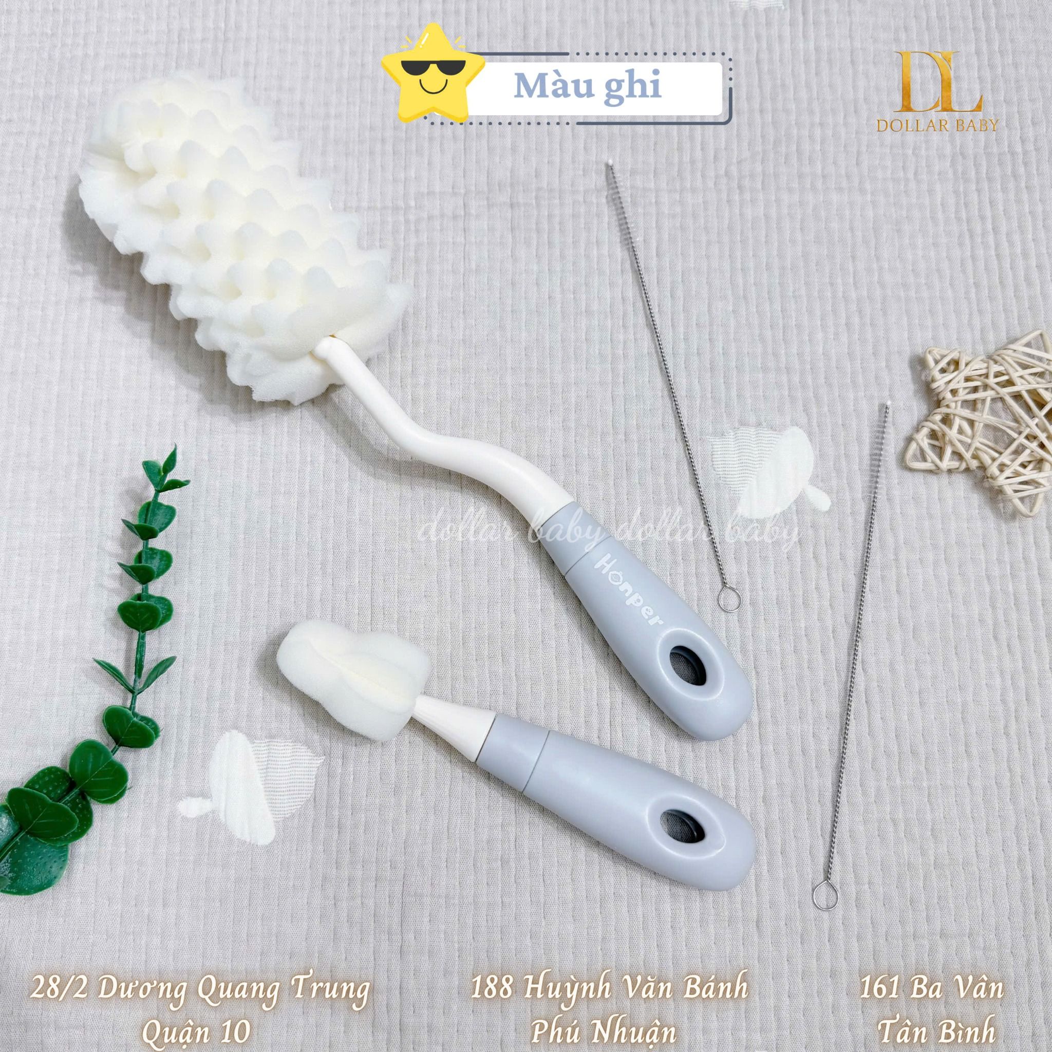  Set 2 Cọ Mút Xốp Honper - HP229 