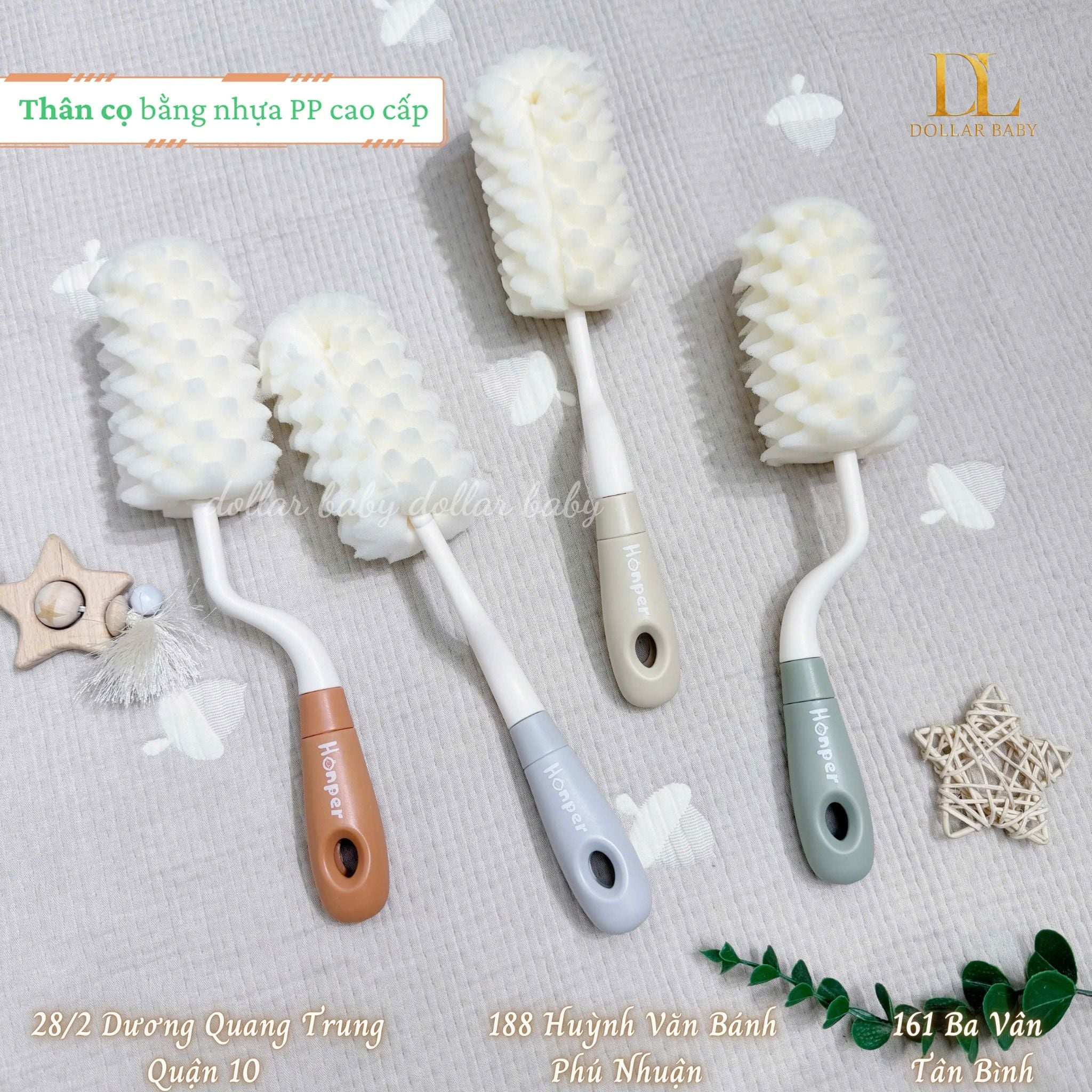  Set 2 Cọ Mút Xốp Honper - HP229 