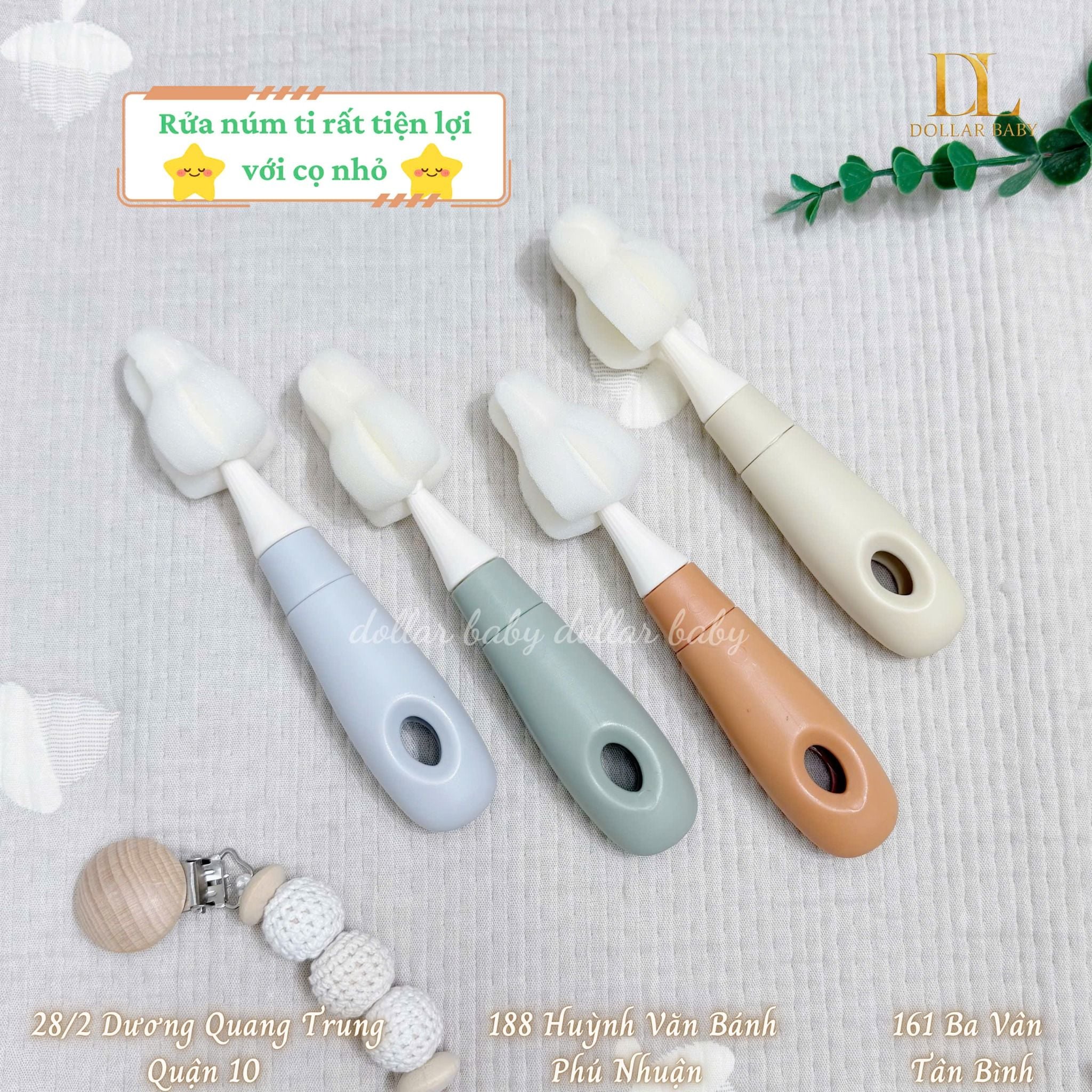  Set 2 Cọ Mút Xốp Honper - HP229 