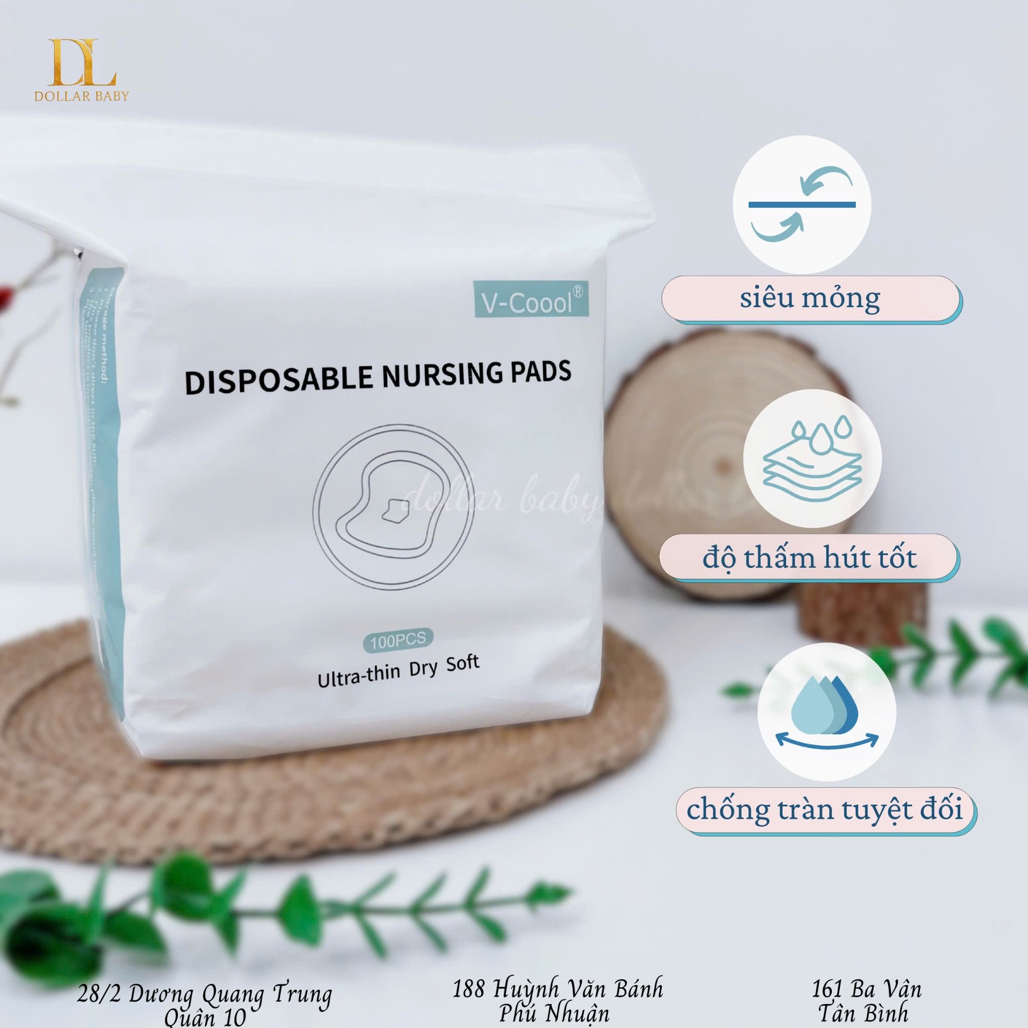  Lót Thấm Sữa Vcoool 