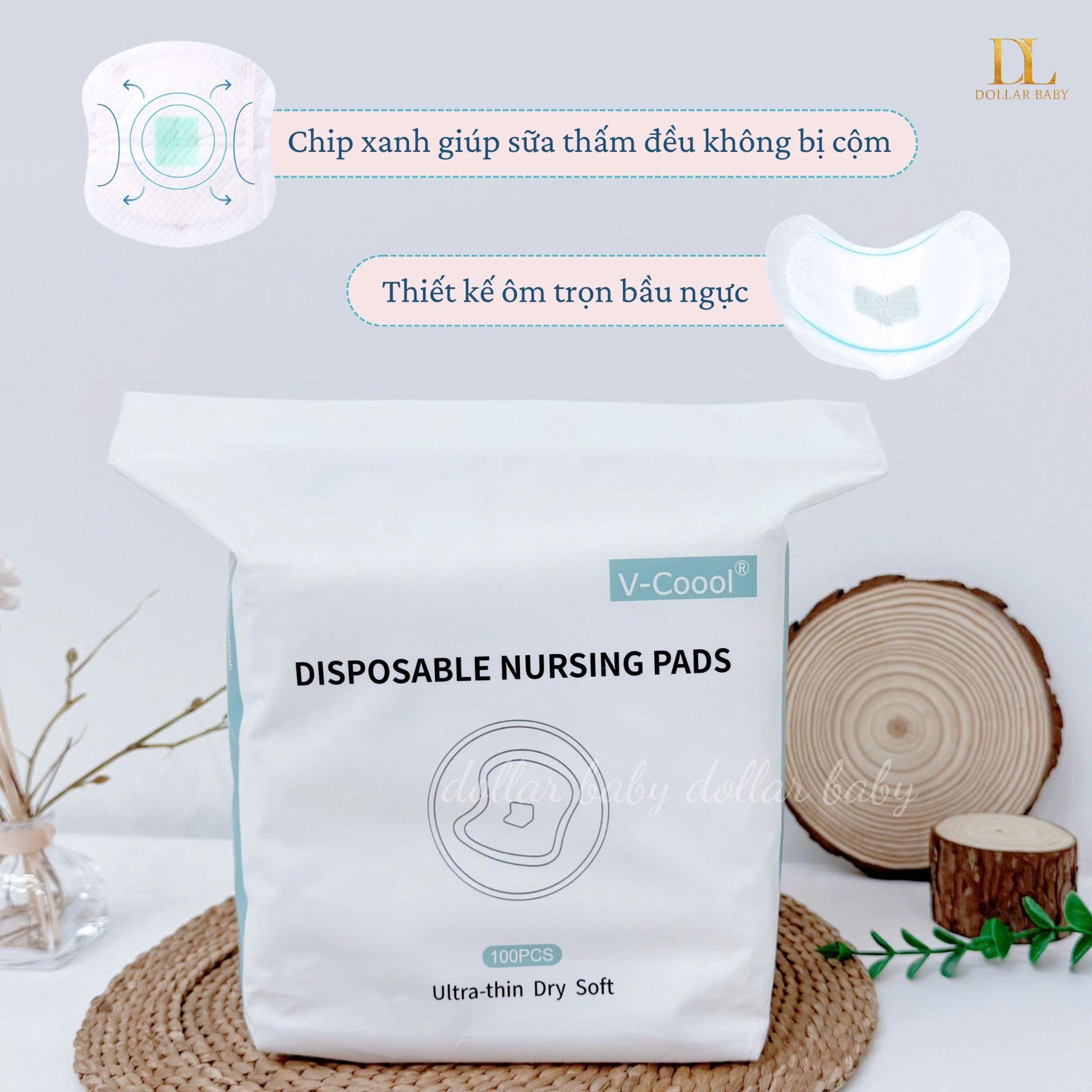  Lót Thấm Sữa Vcoool 