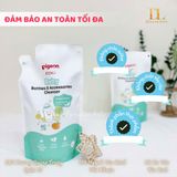  Nước Rửa Bình Sữa Và Phụ Kiện Pigeon Gốc Thực Vật 