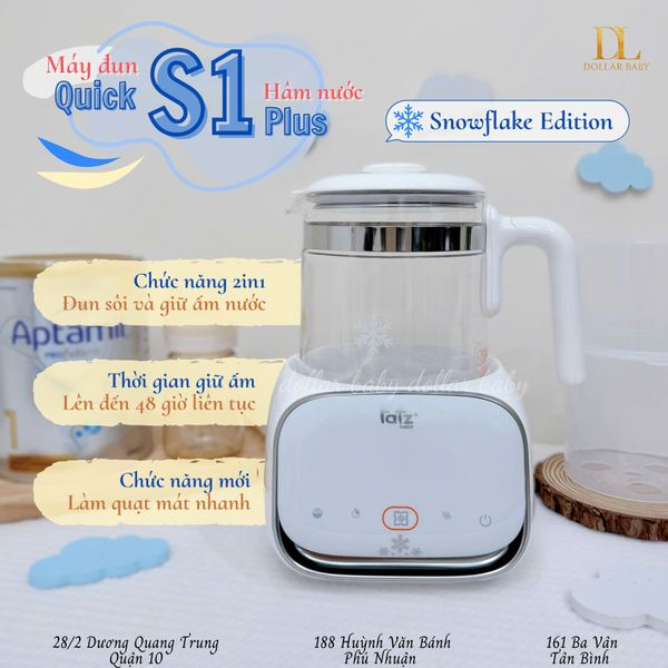  FATZ BABY - Bình đun và hâm nước pha sữa - Quick S1 Plus 