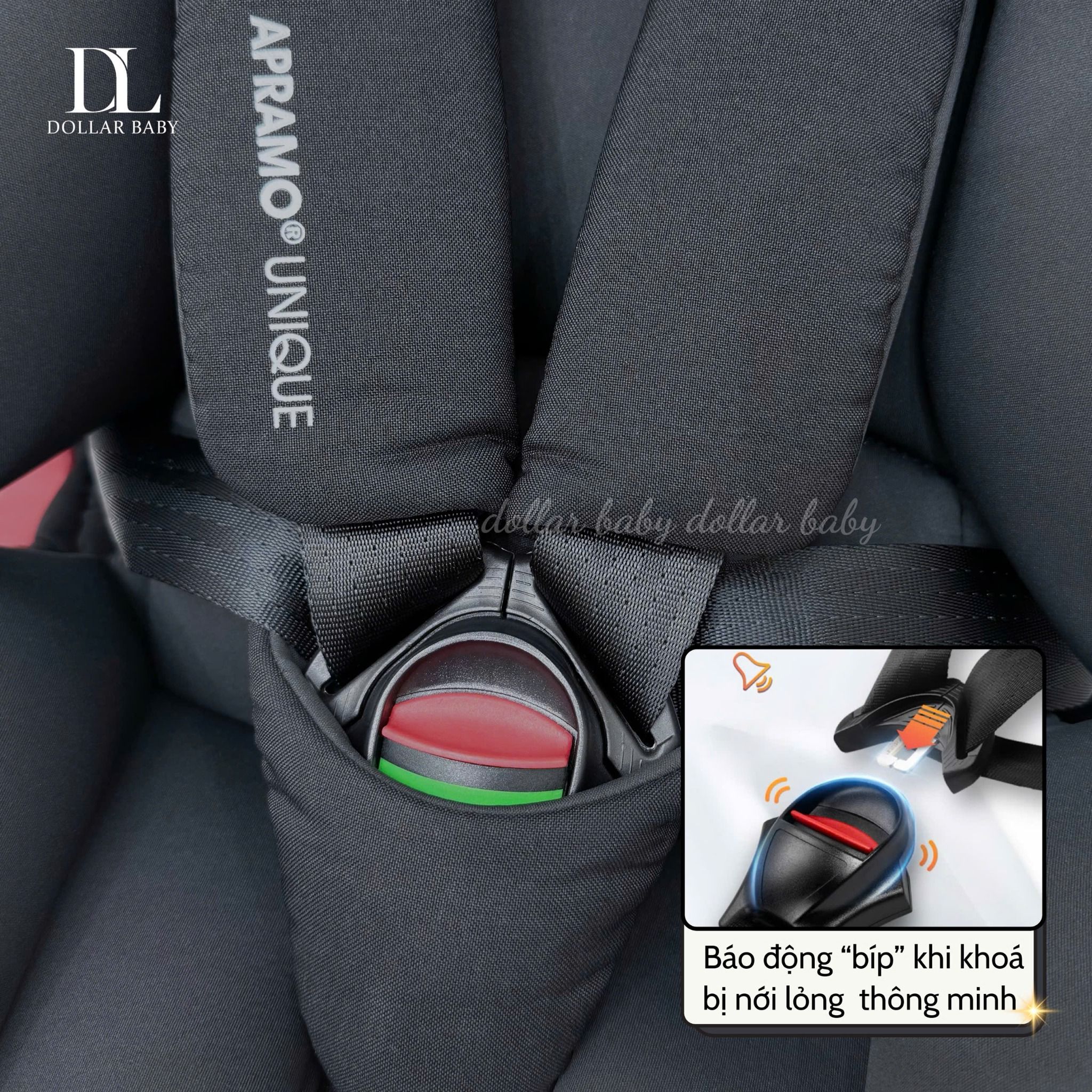  Ghế ngồi Ô Tô Cao Cấp Apramo Unique 360 Ghế 360° Isofix 