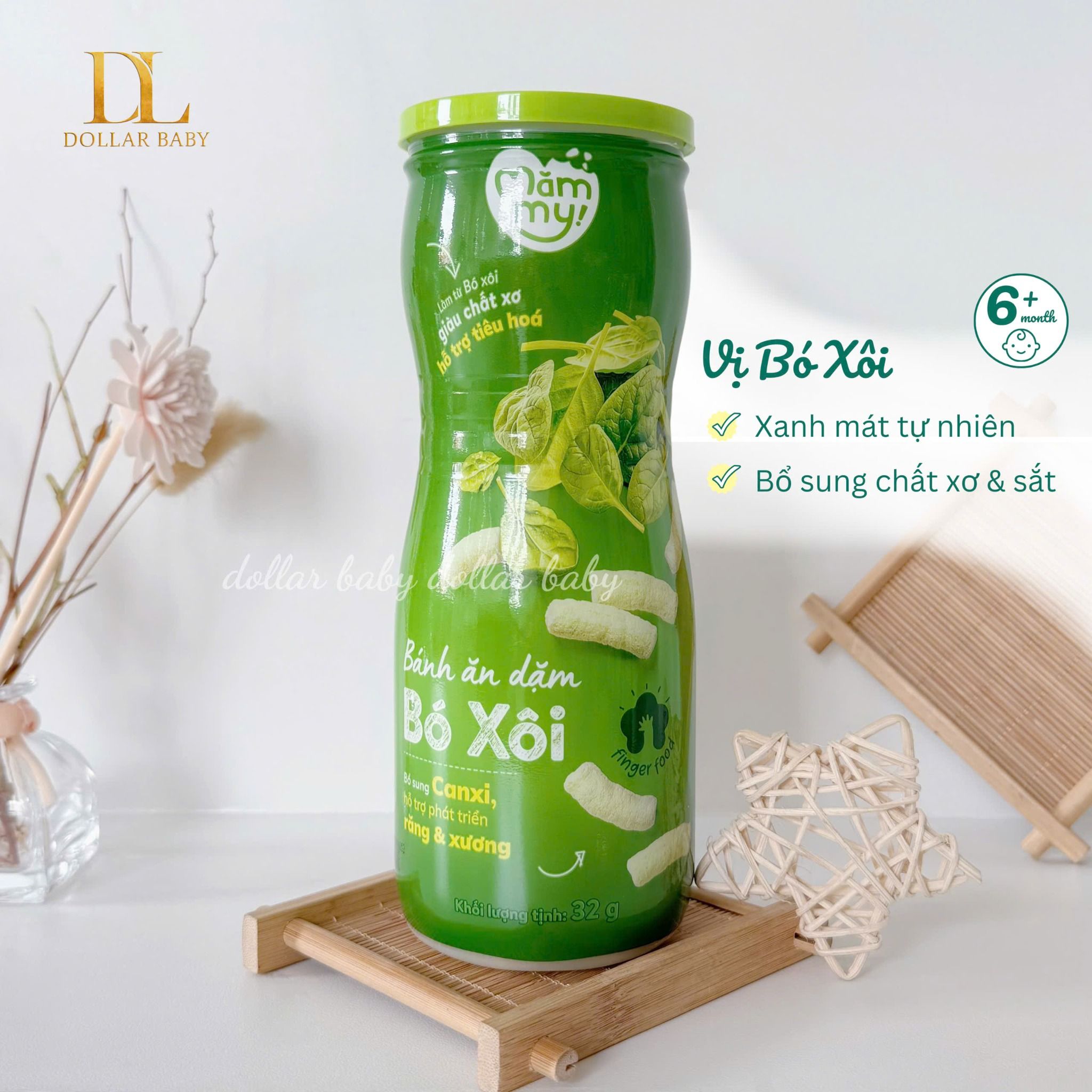  Bánh ăn dặm Mămmy - Hũ 32 g 