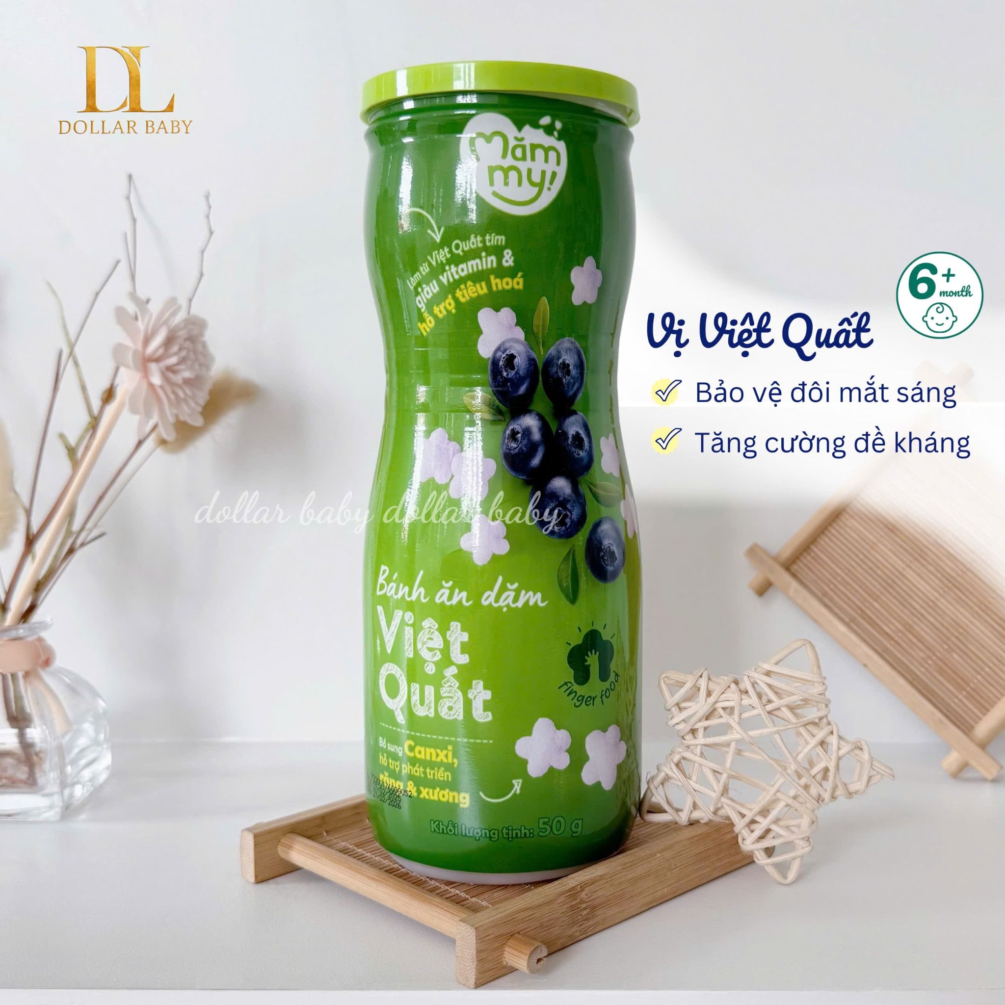 Bánh ăn dặm Mămmy - Hũ 32 g 