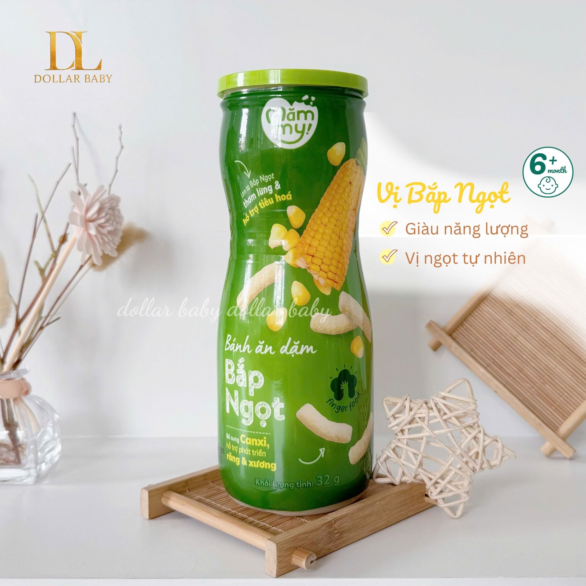  Bánh ăn dặm Mămmy - Hũ 32 g 