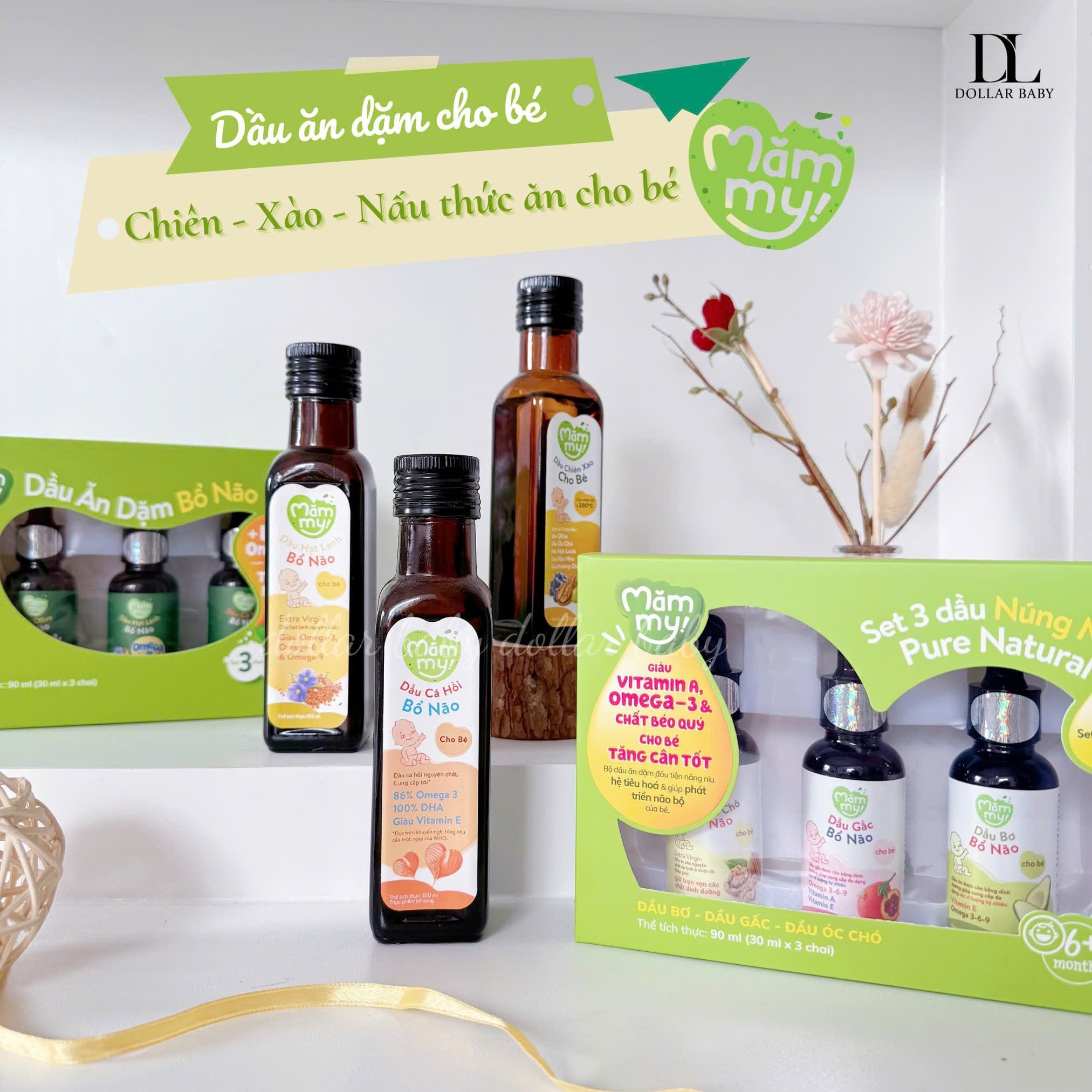  Dầu Ăn Dặm MămMy (100ml) 