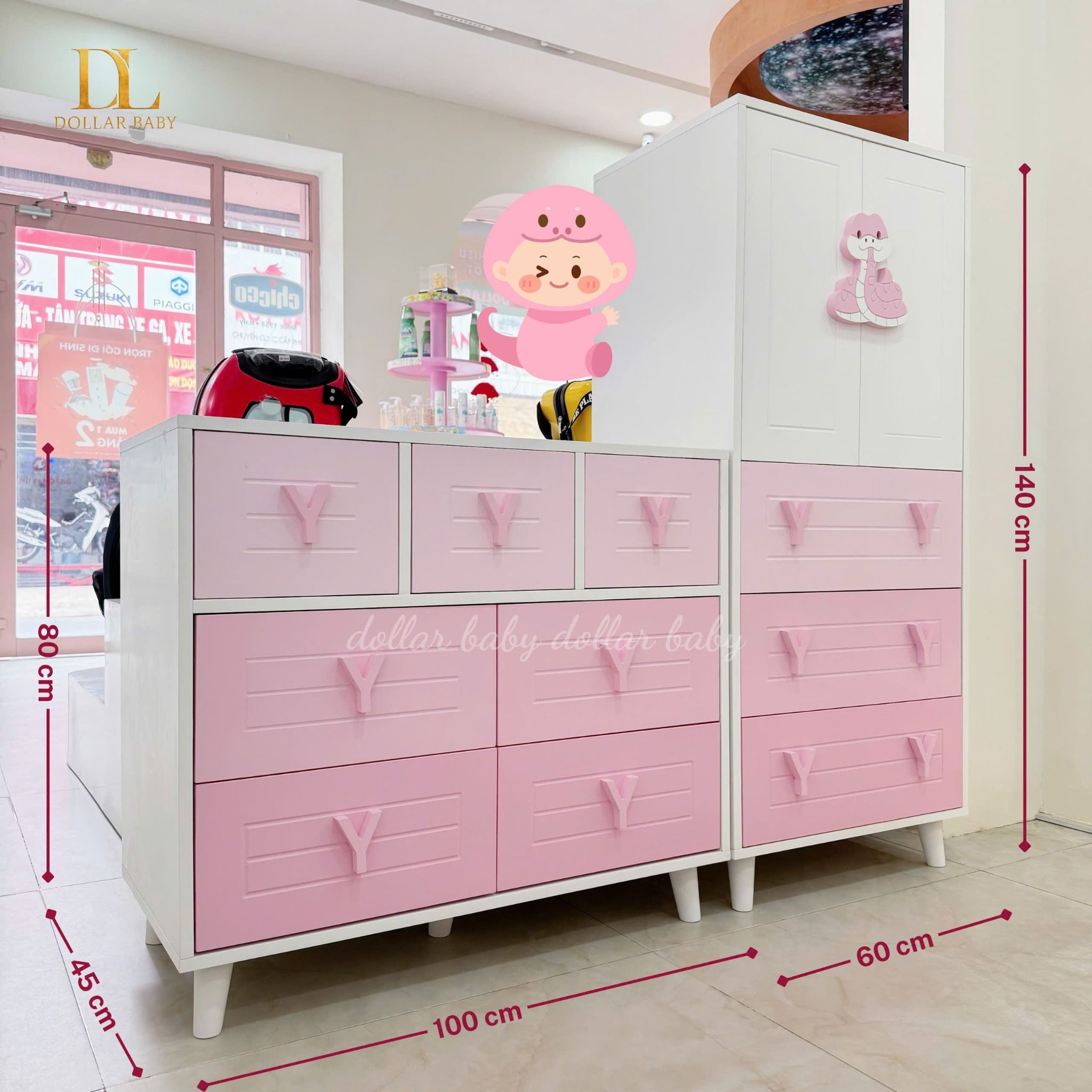  Bộ Tủ Gỗ Rắn Hồng 