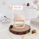  Gặm Nướu Gấu Thỏ Silicon - BARROT ( Kèm Hộp ) 