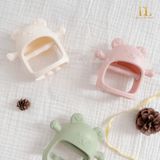  Gặm Nướu Gấu Thỏ Silicon - BARROT ( Kèm Hộp ) 