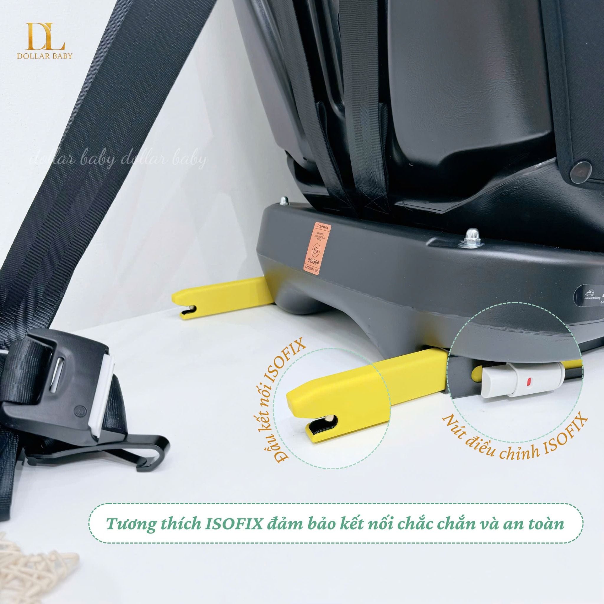  FATZ BABY - Ghế ô tô 360 độ có ISOFIX và TOP TETHER - Protect 1 