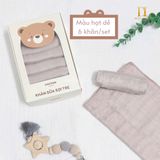  Set Khăn Sữa Sợi Tre 3 Lớp - Mochee 