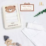  Set Khăn Sữa Sợi Tre 3 Lớp - Mochee 