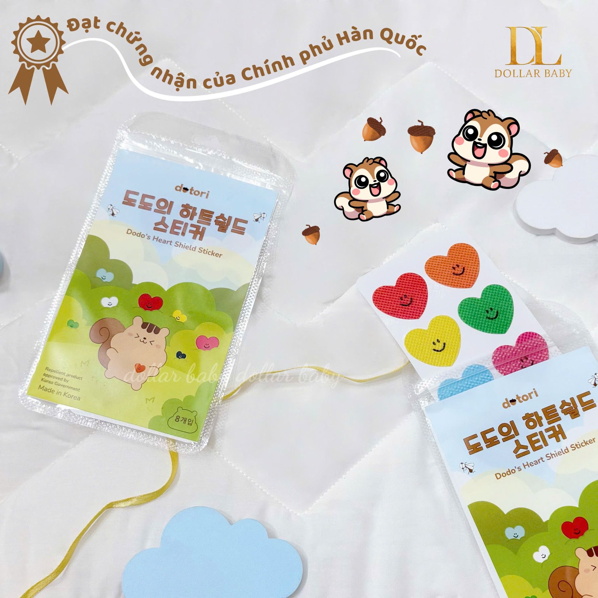  Miếng Dán Chống Muỗi Dotori 