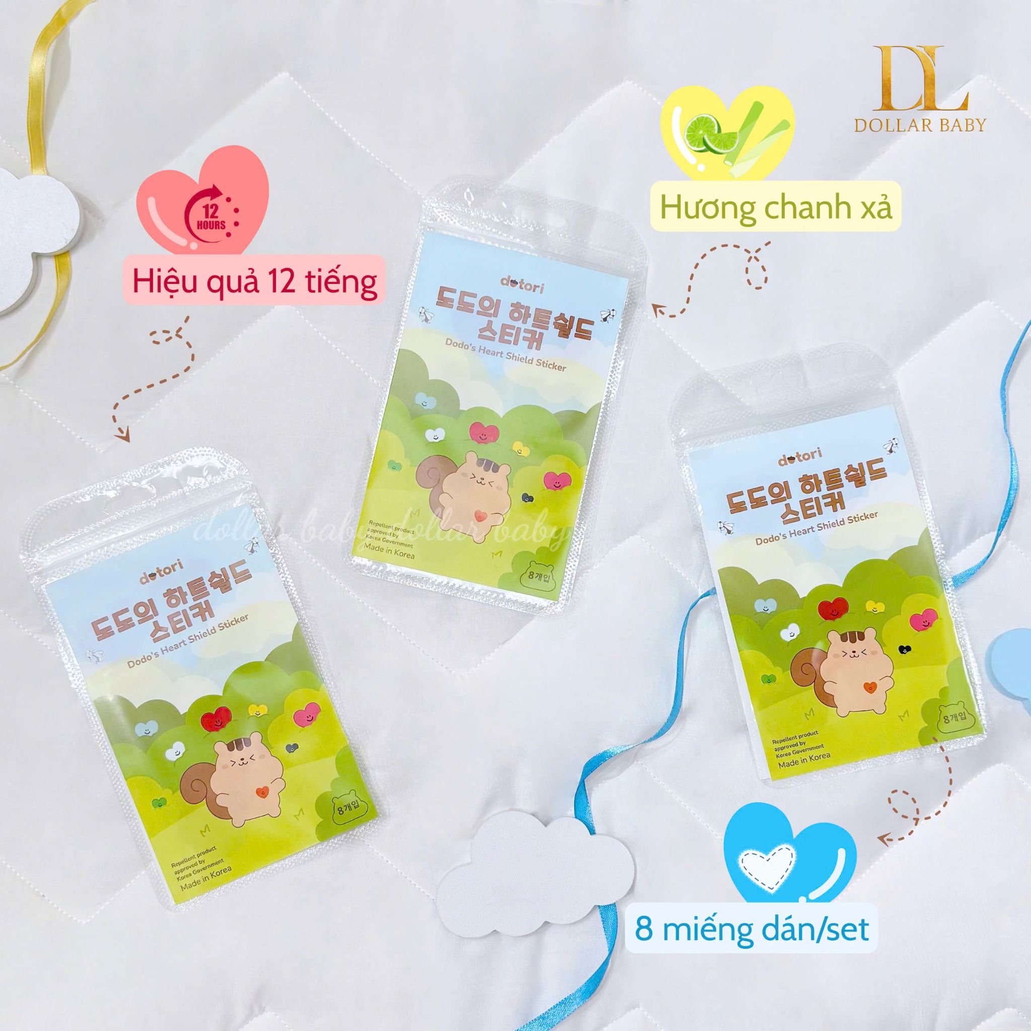  Miếng Dán Chống Muỗi Dotori 