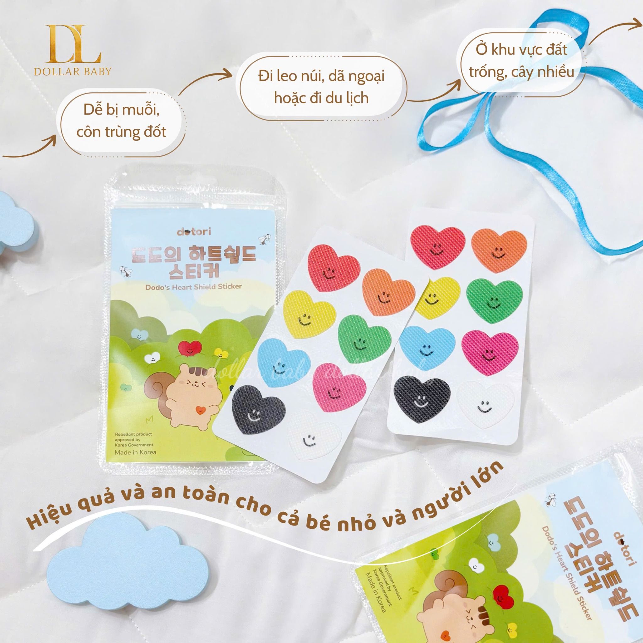  Miếng Dán Chống Muỗi Dotori 