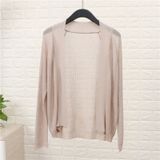  Áo Khoác Cardigan Mỏng Không Nút 