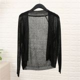  Áo Khoác Cardigan Mỏng Không Nút 