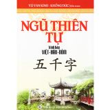  Combo 3 cuốn Hán - Việt - Nôm: Nhị Thiên Tự + Tam Thiên Tự + Ngũ Thiên Tự 