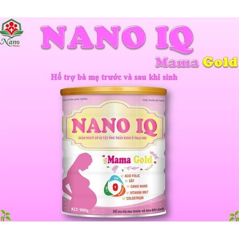  Sữa bầu Nano IQ mama Gold 900g 