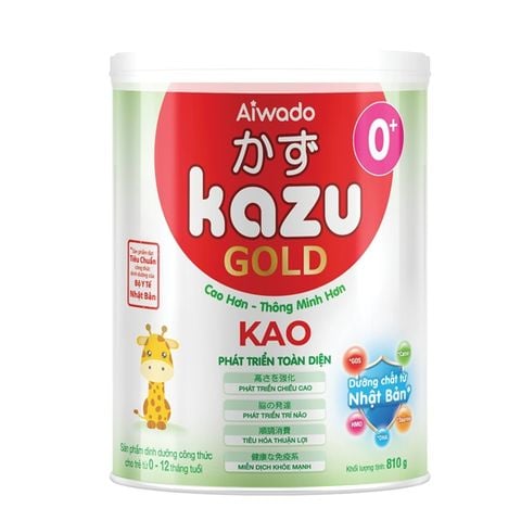  Sữa bột Kazu KAO 0+ 810g 