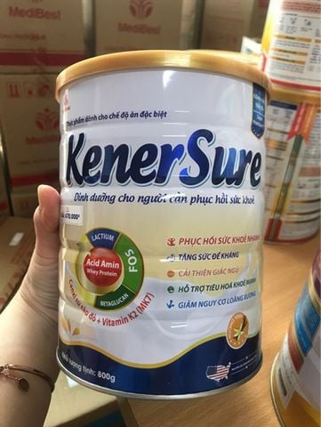  Sữa bột Kener Sure 800g 