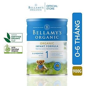  Sữa Bellamy's Organic số 1 900g 