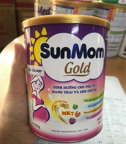  Sữa bầu Sunmom Gold 400g 
