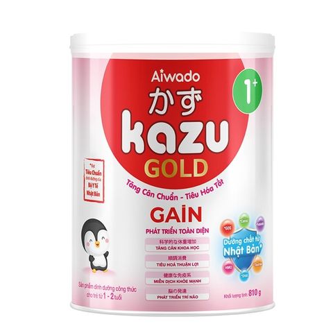  Sữa bột Kazu Gain 1+ 810g 