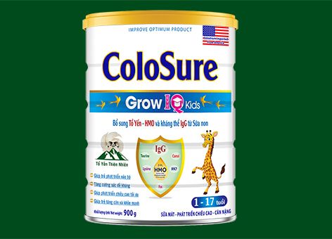  Sữa bột Colosure Grow IQ 