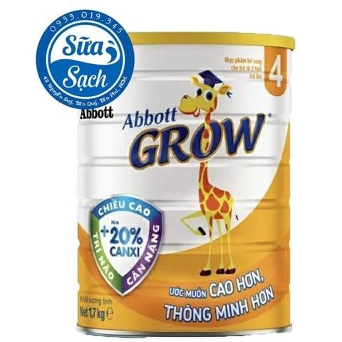  Sữa bột Abbott Grow 4 vani 900g 