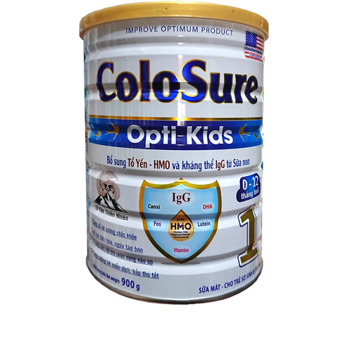  Sữa Bột Colosure Opti Kids 1 dành cho bé từ 0 - 12 tháng 