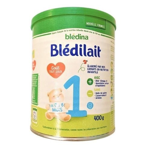  Sữa Bledilait số 1 của Pháp cho bé từ 0-6 tháng (hộp 400g) 