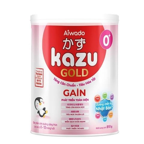  Sữa bột Kazu Gain 0+ 810g 