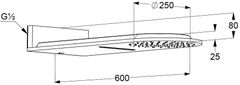 Bát sen gắn tường 6488005-00
